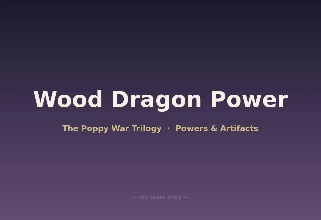 Wood Dragon Power