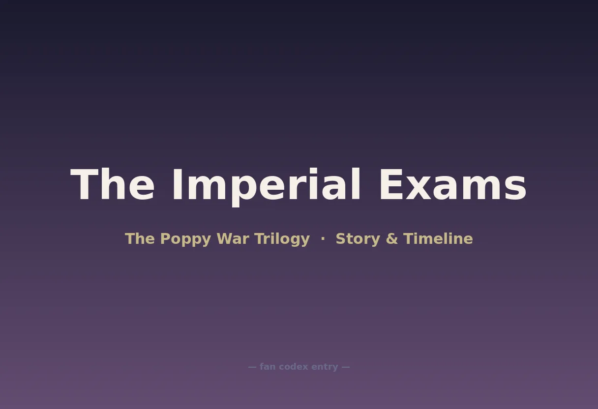 The Imperial Exams